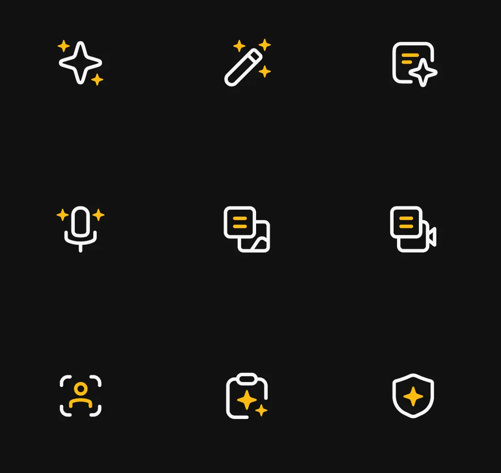 Artificial Intelligence free icon set